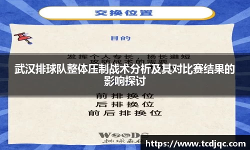武汉排球队整体压制战术分析及其对比赛结果的影响探讨